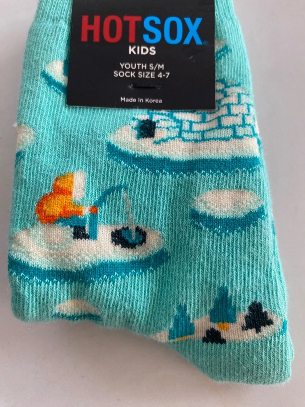 Hot Soxs Kids, Size Youth S/M 4-7, Brand New with Tags!